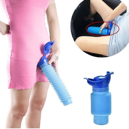 URINARIO PORTÁTIL UNISEX ¡LA SOLUCIÓN CÓMODA PARA AVENTURAS! 🚗🏕️
