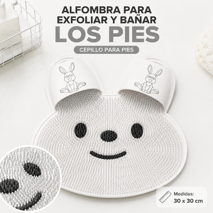 Alfombra de Baño para Exfoliación y Masaje de Pies☁️👣