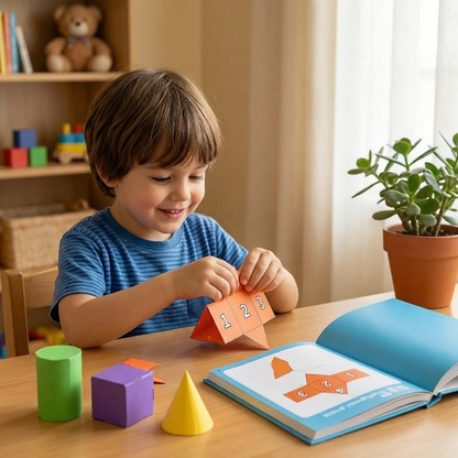 📐Libro geometría 3d: Despliega tu imaginación