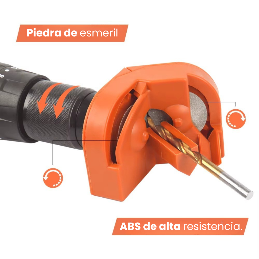 AFILADOR DE BROCAS MULTIFUNCIONAL: Restauración de filo y precisión industrial⚙️🧰