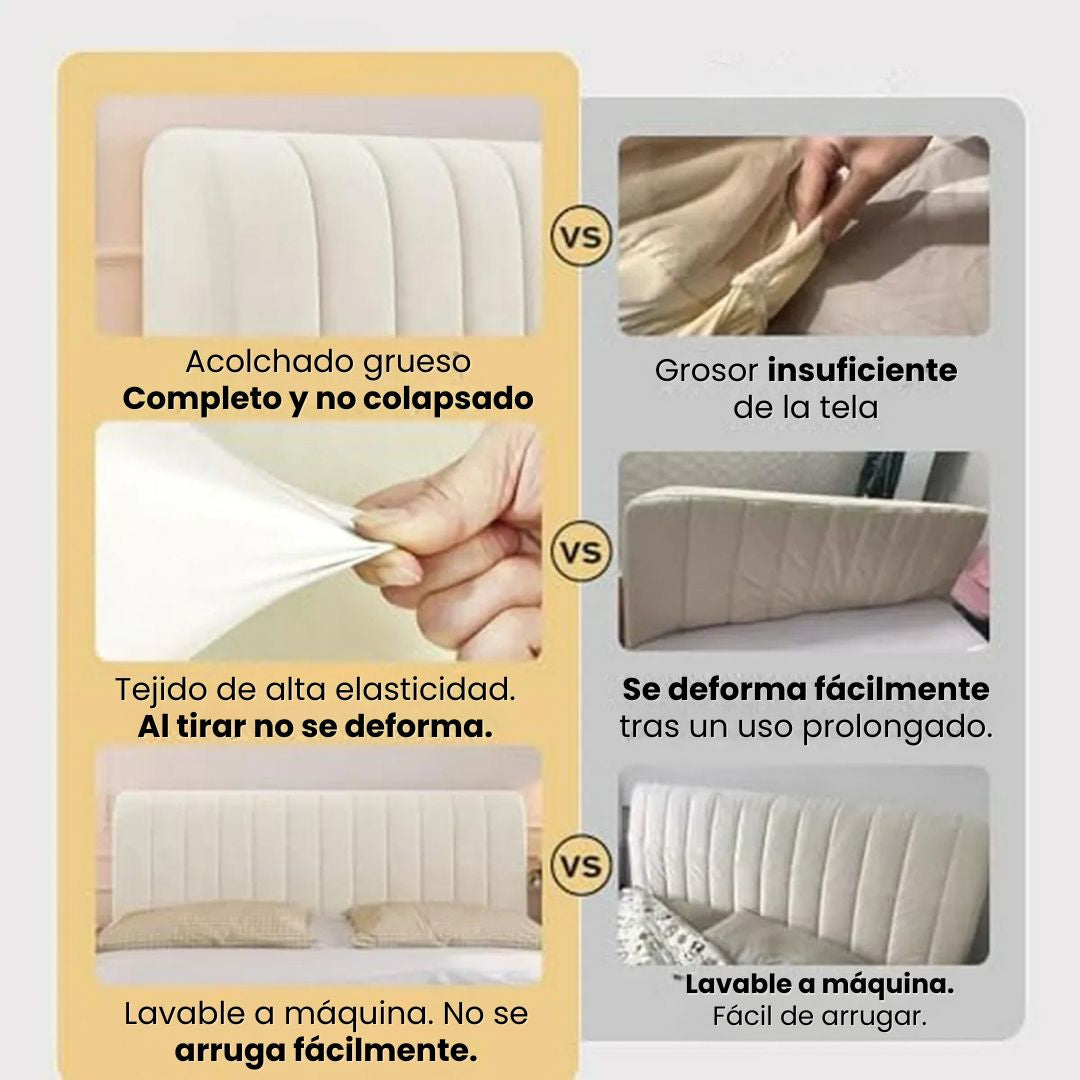 Funda Protectora Elástica para Cabecero🛏️