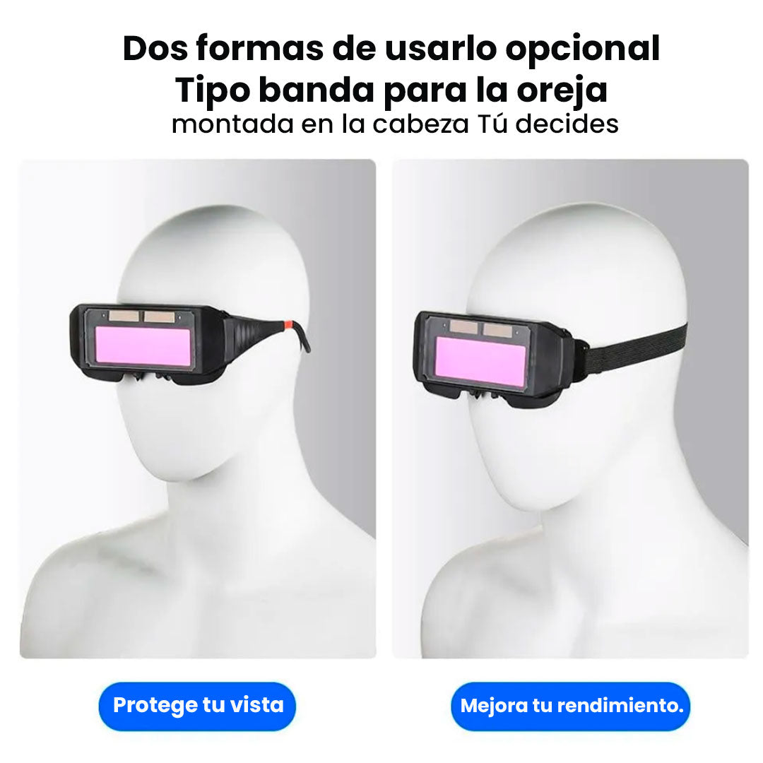 GAFAS DE SOLDAR ELECTROÓPTICAS⚡¡PROTECCIÓN PROFESIONAL E INSTANTÁNEA CON AJUSTE PERFECTO!