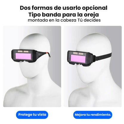 GAFAS DE SOLDAR ELECTROÓPTICAS⚡¡PROTECCIÓN PROFESIONAL E INSTANTÁNEA CON AJUSTE PERFECTO!