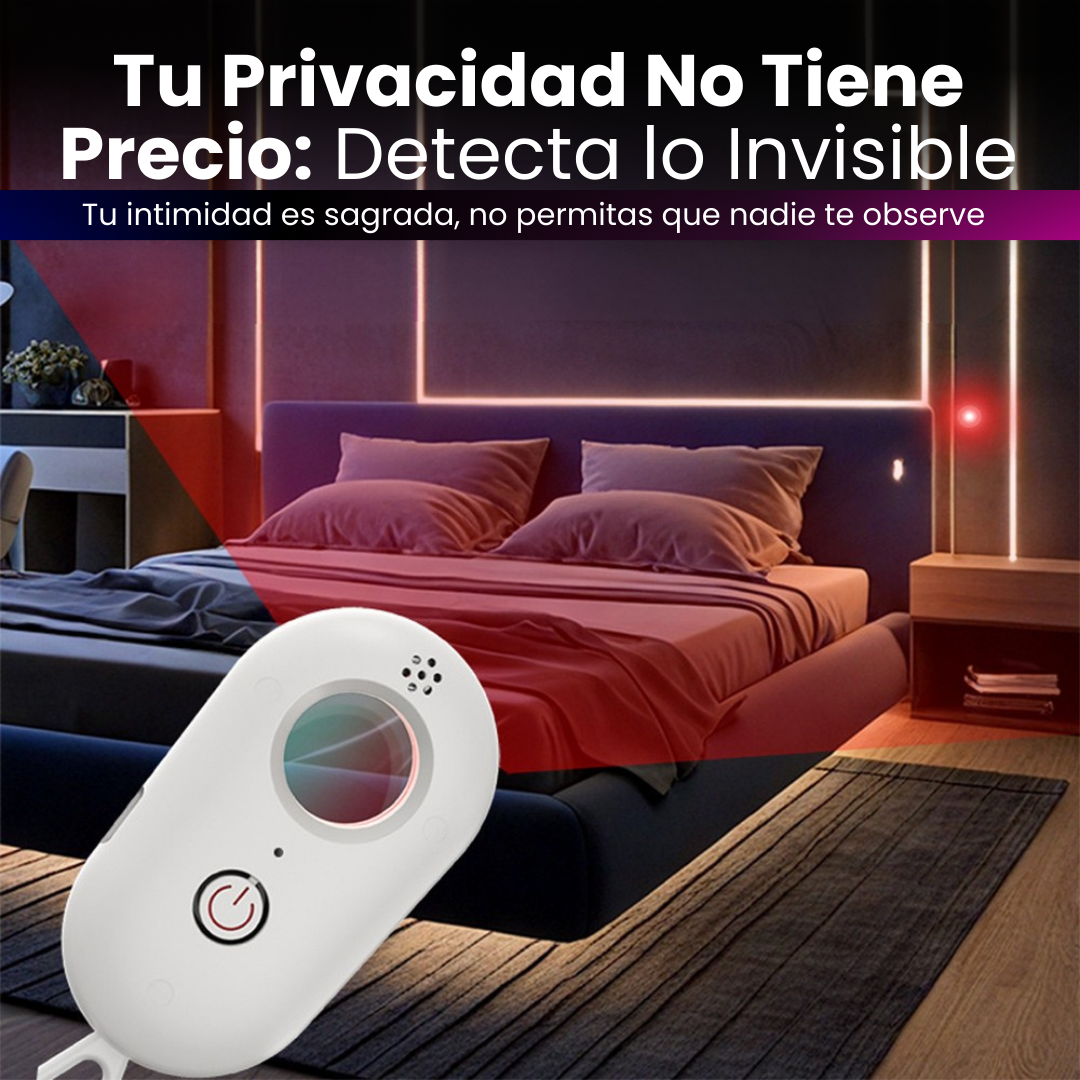 SpyGuard™ Detector inteligente de cámara antiespía