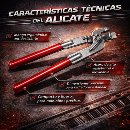 🧰ALICATE PARA DEPÓSITO DE RADIADOR: Reparación profesional