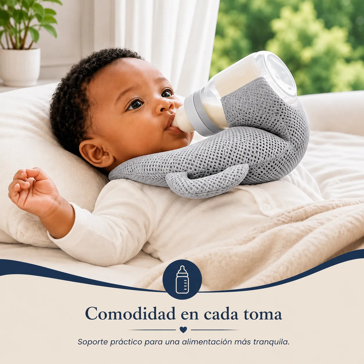 Almohada de Lactancia Manos Libres 👶✨