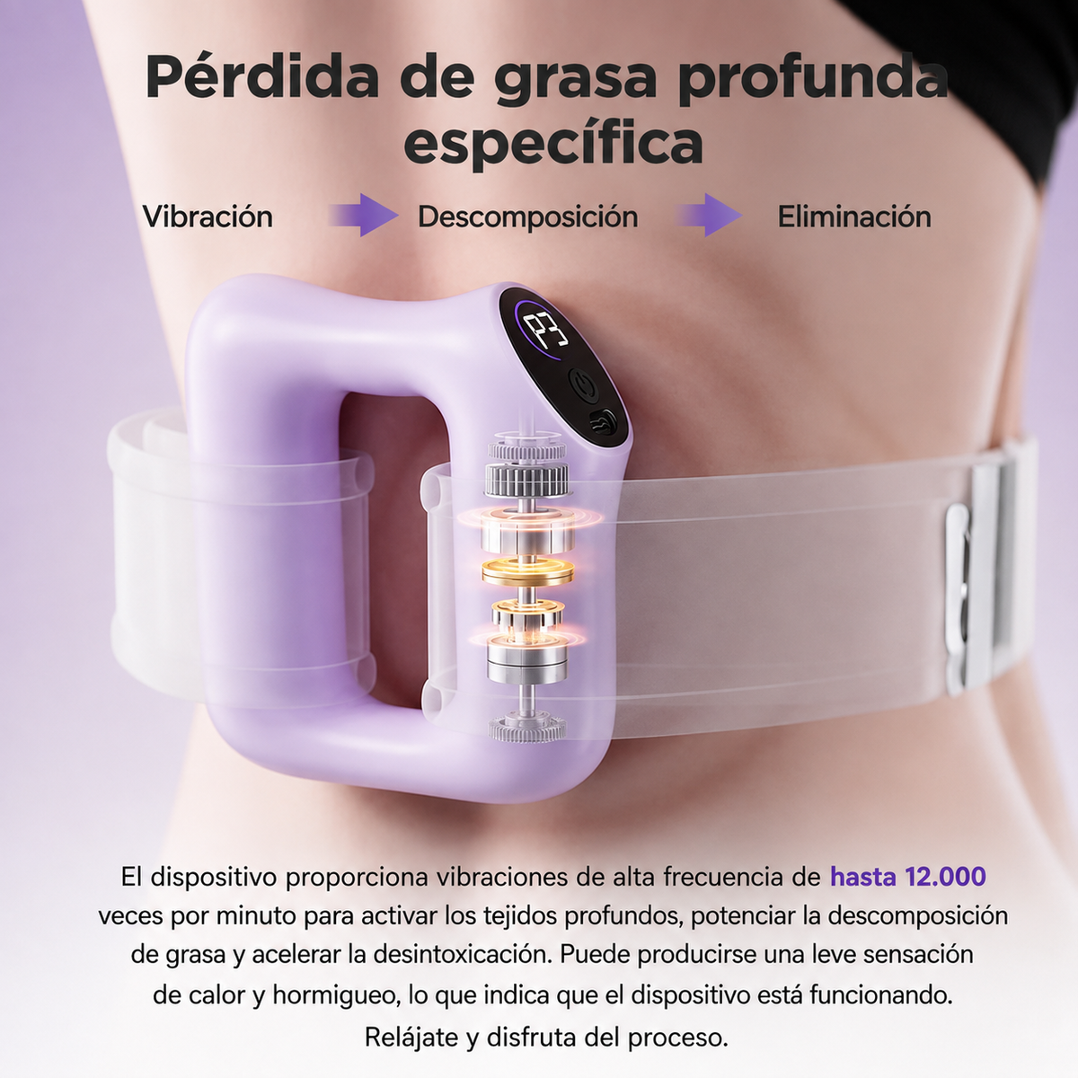 Anillo Masajeador Moldeador con Cinturón Ajustable ⚡✨