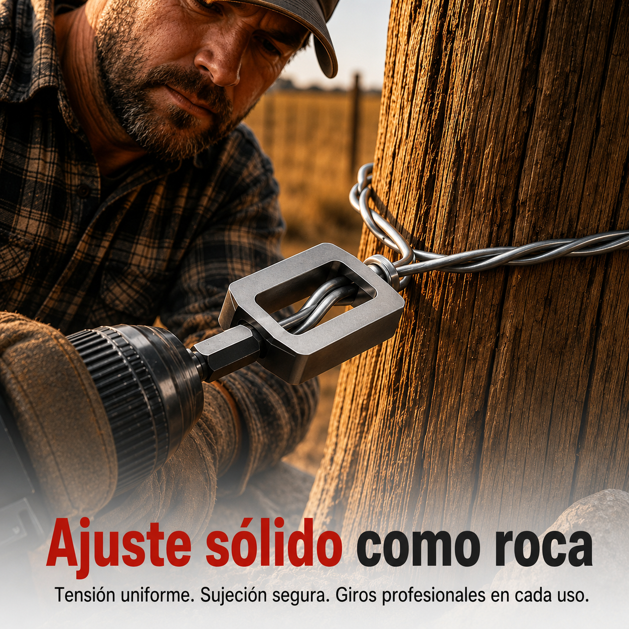 Adaptador para Torcer Alambre con Taladro (Set x2 / #9 y #11) 🚜✨