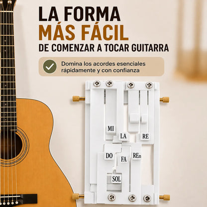 Ayudante de Acordes para Guitarra (15.5x8.8 cm / ABS) 🎵✨