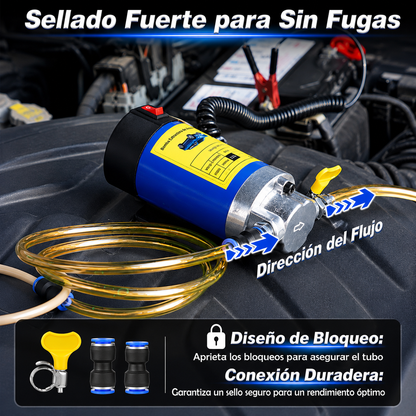 Bomba Portátil Eléctrica Extractora de Aceite y Diésel 🚗✨