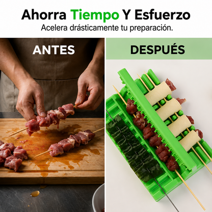 Molde Rápido para Brochetas y Kebabs (+100 Pinchos) 🥩✨