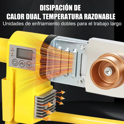 Termo Fusion Pro 1000W para Tuberías de Plástico🥽🔥