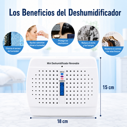 Deshumidificador Recargable para Armarios 🛡️✨