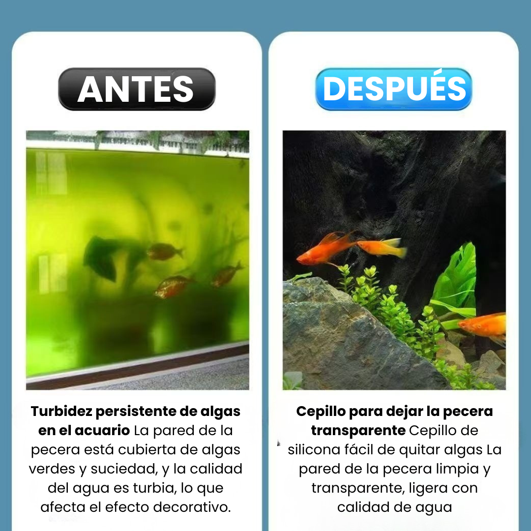 AquaClear™ Herramienta de limpieza telescópica para acuarios🐠🎣