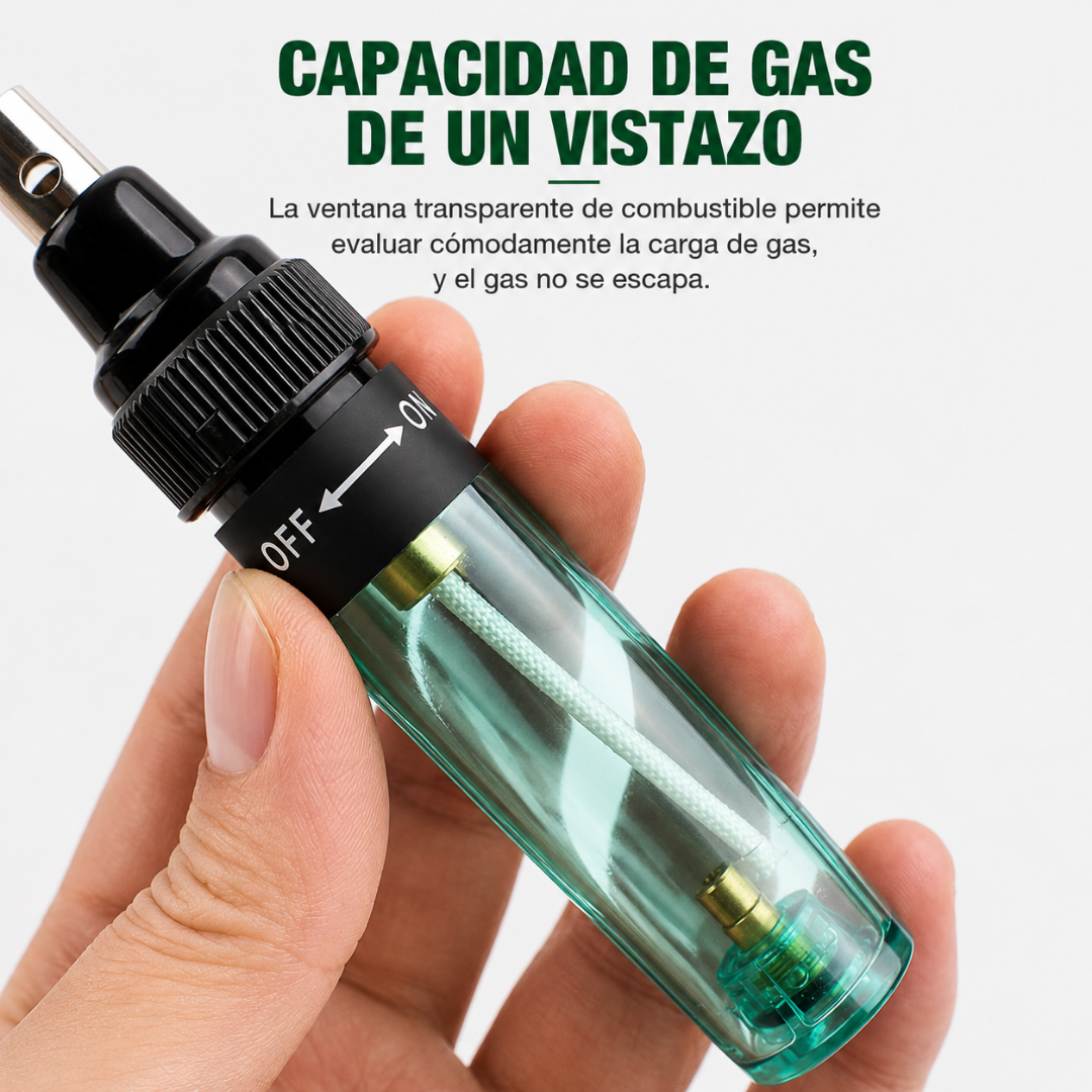 Soldador de Gas Pro-Butane Kit Multifunción 3-en-1⛽