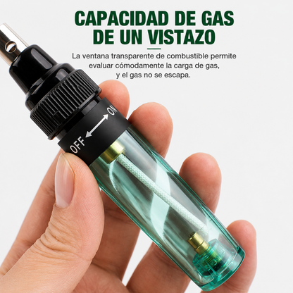 Soldador de Gas Pro-Butane Kit Multifunción 3-en-1⛽