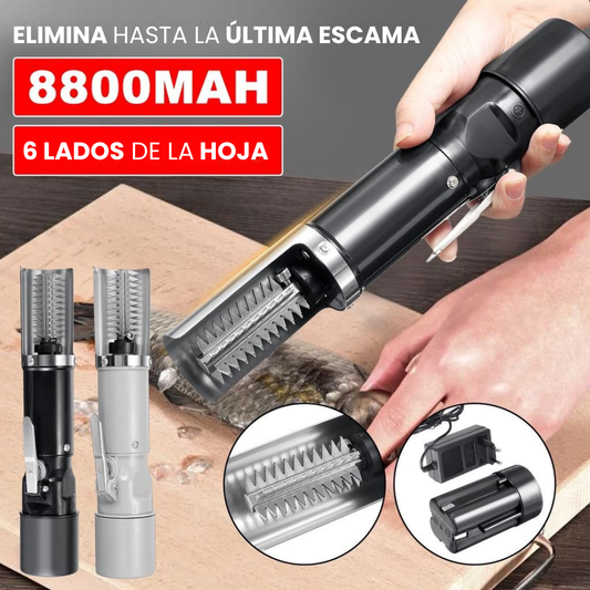 🐟 DESCAMADOR DE PESCADO ELÉCTRICO PROFESIONAL