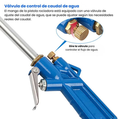 🏎️ Pistola de Limpieza Dual Agua/Aire (Motor y Taller)
