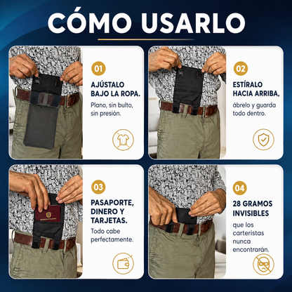 Bolso Antirrobo Oculto para Cinturón🔐✨