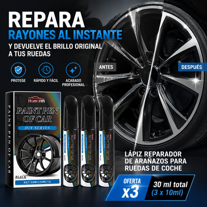 Lápiz Reparador de Arañazos para Rines y Ruedas (Oferta x3)✏️🚗