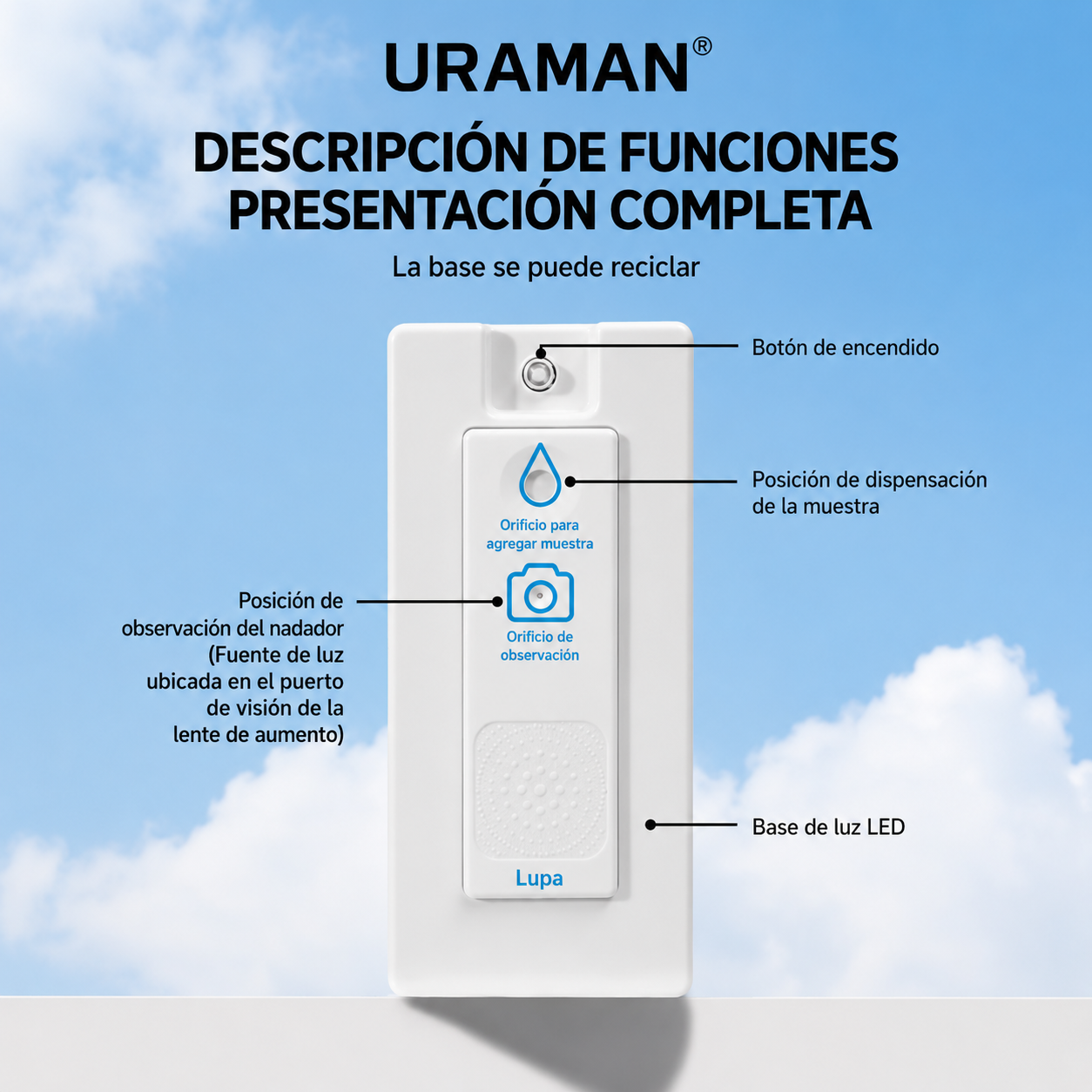 Lupa Médica para detección de motilidad de esperma📱✨