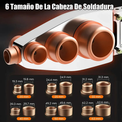 Termo Fusion Pro 1000W para Tuberías de Plástico🥽🔥