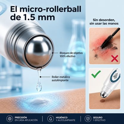 Suero Renovador en Roll-On para Piel Clara y Refinada (15 ml) 🧪✨