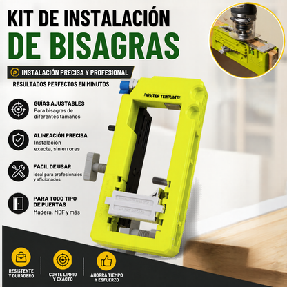 Kit Master de Instalación de Bisagras🚪