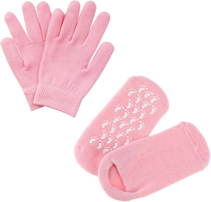 Combo hidratación 🧼 Guantes + calcetines reutilizables