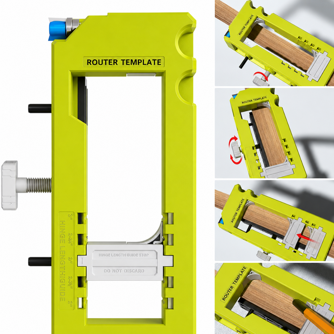 Kit Master de Instalación de Bisagras🚪
