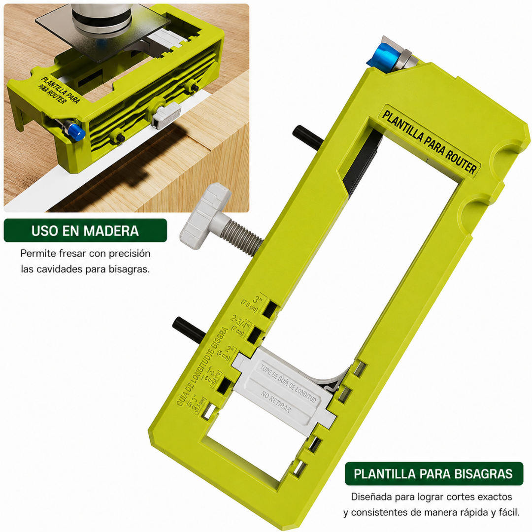 Kit Master de Instalación de Bisagras🚪