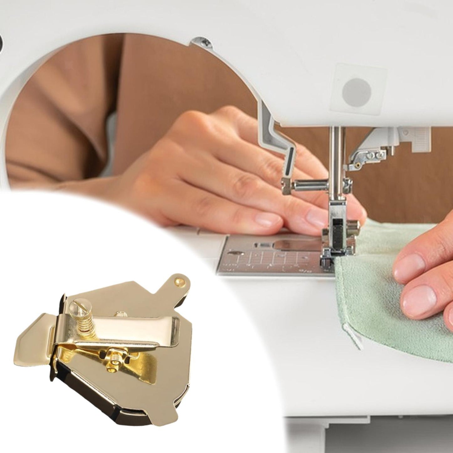 Guía magnética multiusos mejorada 2025 para máquina de coser