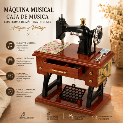 Caja de Música Retro Sewing Master🕋🎶