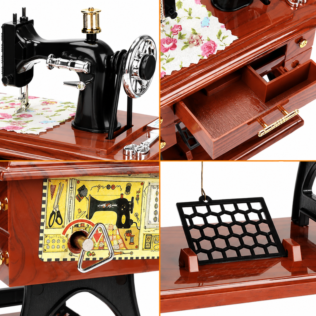 Caja de Música Retro Sewing Master🕋🎶