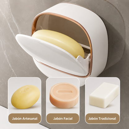 🧼 Jabonera de Pared Hermética SoapShield™