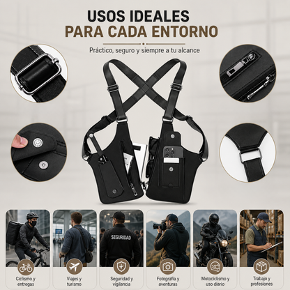 Bandolera Urban Retro:  Maletín Compacto de Cuero Sintético Premium🧔🏻‍♂️💼