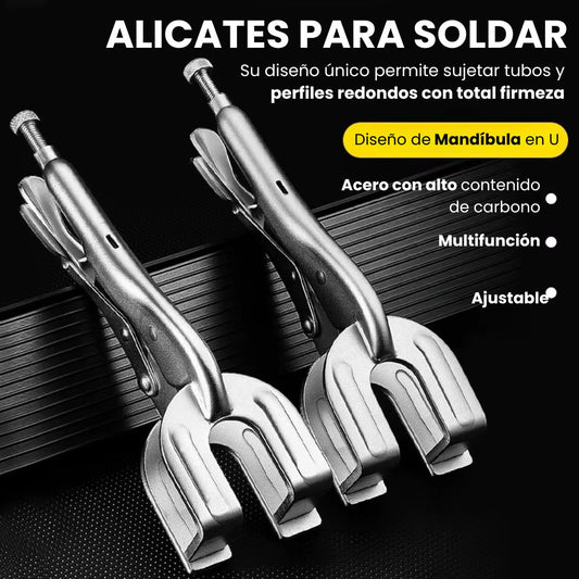 👨‍🏭 Alicates de Soldadura en U (9 Pulgadas Ajustables)