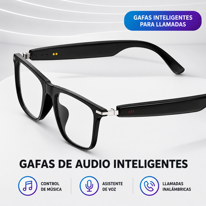 👓🕶️Gafas Inteligentes Multifuncionales con Audio, Traducción Al