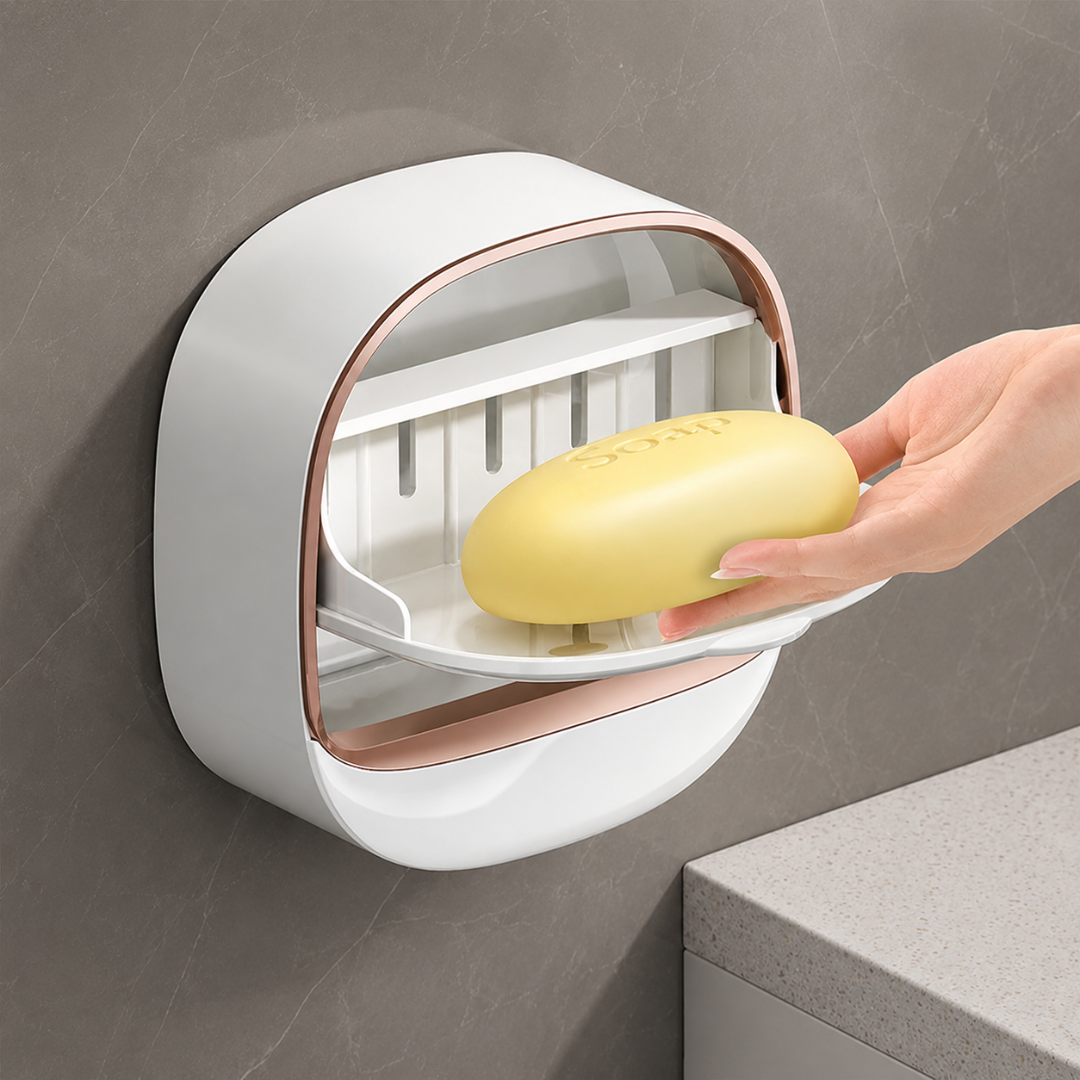 🧼 Jabonera de Pared Hermética SoapShield™