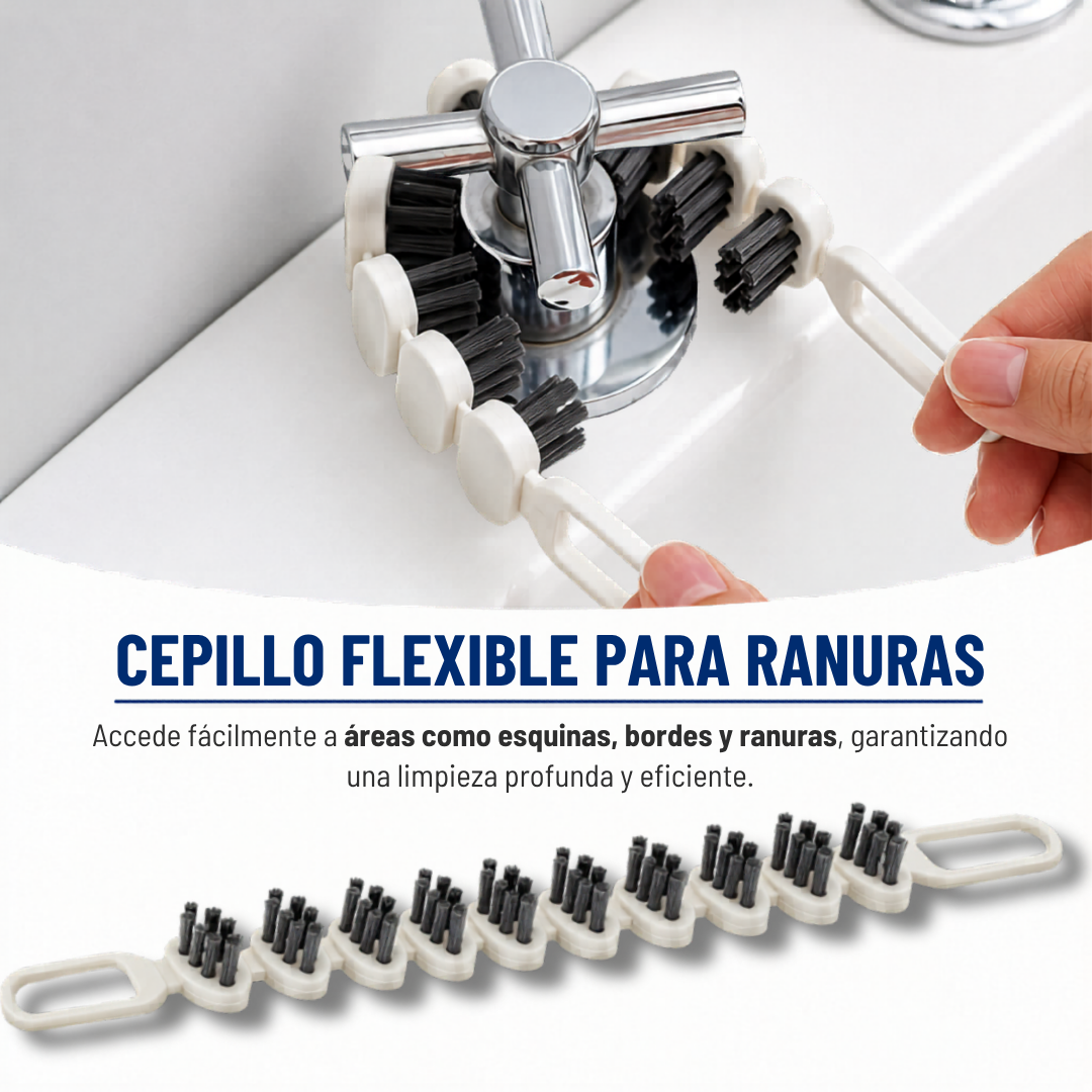 Cepillo Flexible Spotless: Especialista en Esquinas y Huecos Difíciles🍳👩🏻‍🍳