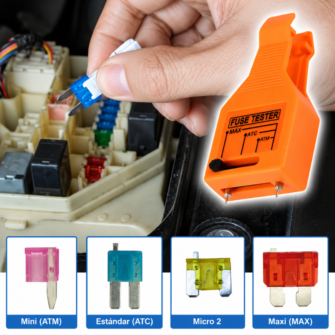 ⚡ Probador y Extractor de Fusibles FuseCheck™