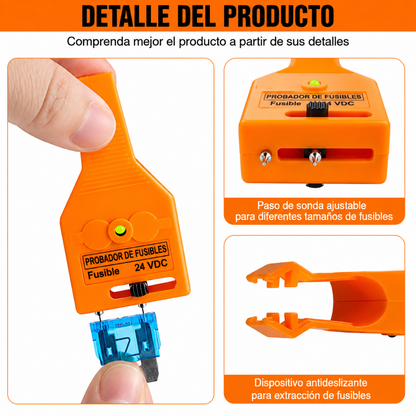 ⚡ Probador y Extractor de Fusibles FuseCheck™