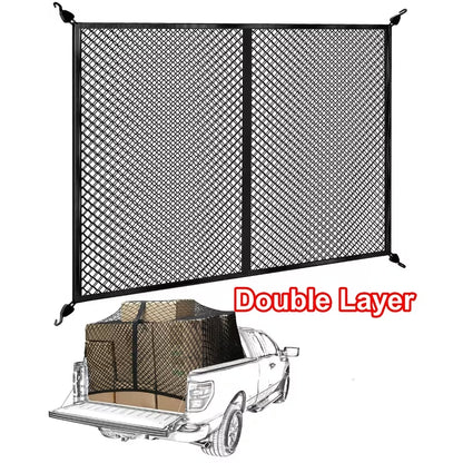 Malla Elástica para Maletero: Máxima Organización y Seguridad de Carga (120cm x 100cm)