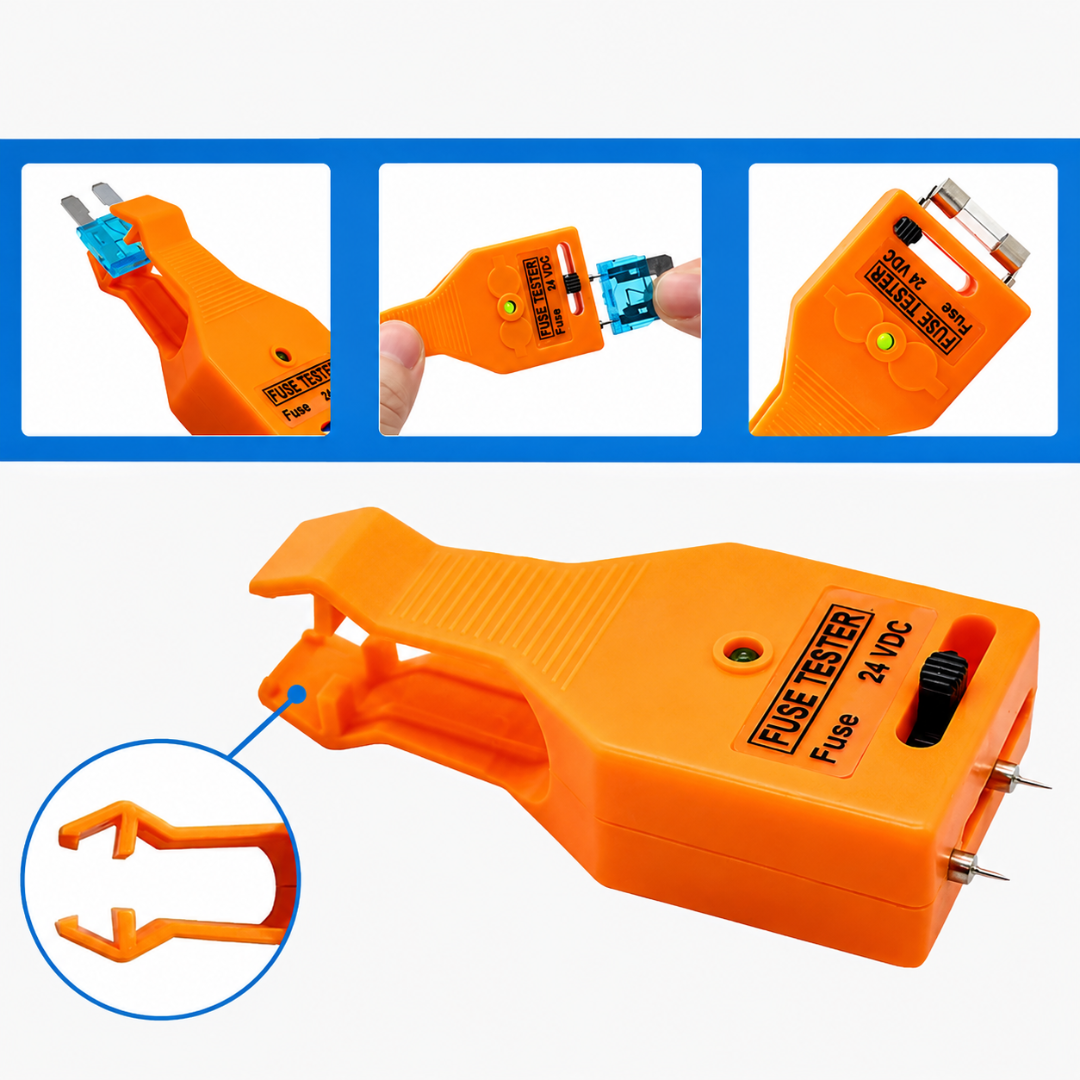 ⚡ Probador y Extractor de Fusibles FuseCheck™