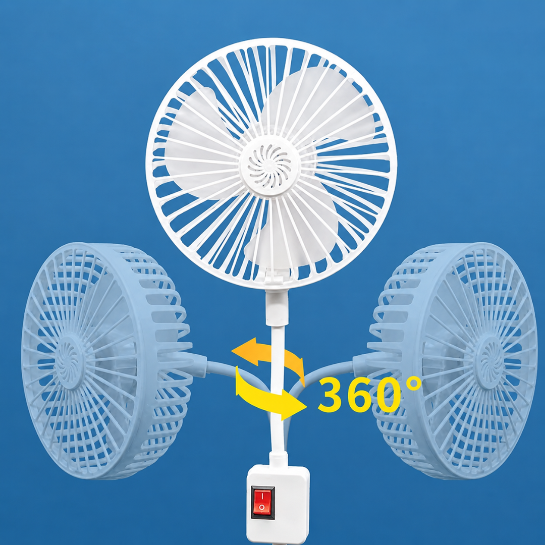 🍃 Ventilador de Dormitorio Silencioso BreezeQuiet™