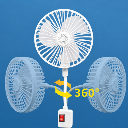 🍃 Ventilador de Dormitorio Silencioso BreezeQuiet™