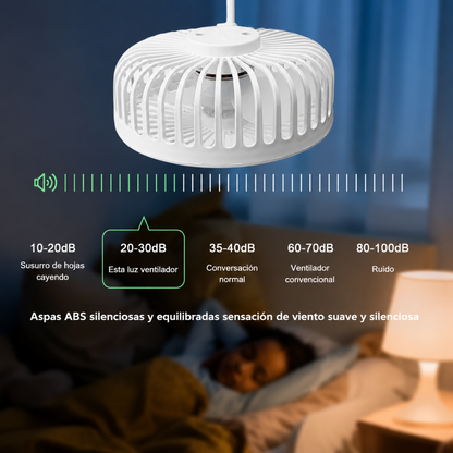 🍃 Ventilador de Dormitorio Silencioso BreezeQuiet™