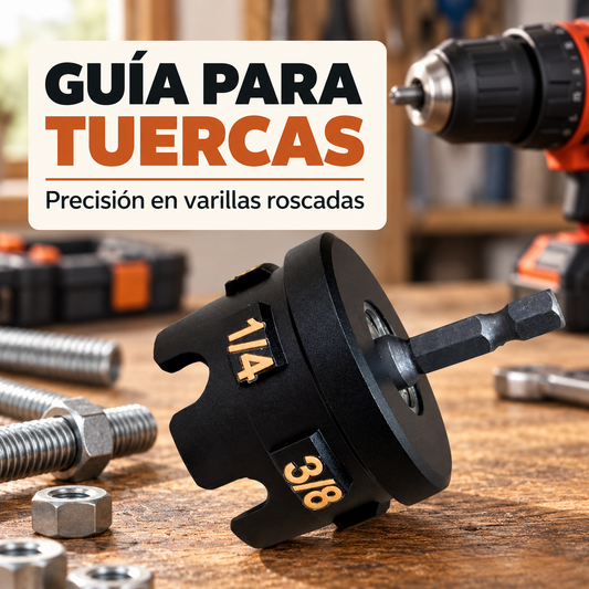 Accesorio Guía Rápida de Tuercas para Varilla Roscada⚙️