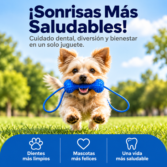 Accesorio Dental de Doble Acción para Perros 🐶🦷
