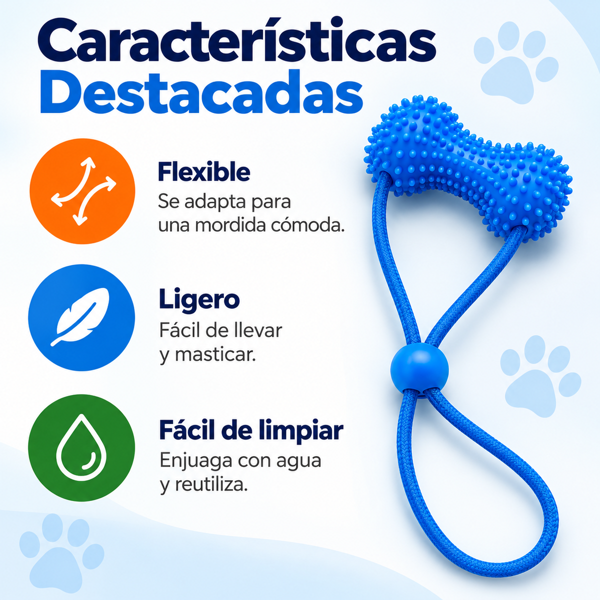 Accesorio Dental de Doble Acción para Perros 🐶🦷